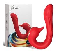 ARMONY - DELFIN VIBRATOR MULTIPOSITION & HEAT EFFECT RED
