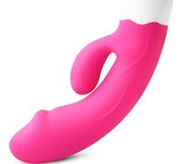 Armony Happy - Vibratore Rabbit e Stimolatore in Silicone Fucsia