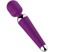 Armony - Massaggiatore e Vibratore Wand Viola con Testa Flessibile