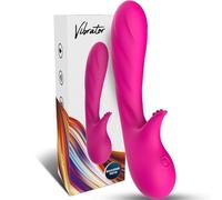 ARMONY - ROMANCE VIBRATOR WITH STIMULATOR FUCHSIA