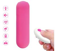 Armony - splash joie vibratore bullet telecomando in silicone 10 vibrazioni 75 x 19 cm rosa