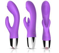 Armony - Vibratore Rabbit in Silicone Viola 2x9 Vibrazioni