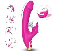 Armony - Vibratore Rabbit Succhia Clitoride e Punto G Fucsia