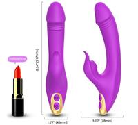 Armony - Vibratore Rabbit Succhia Clitoride e Punto G Viola