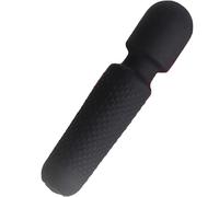 Armony - your magic massaggiatore e vibratore ricaricabile 10 vibrazioni bacchetta punti nero