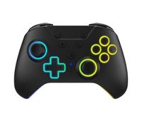 Armor 3 NuRival Wireless RGB LED Game Controller For Nintendo Switch® Hall Effect Sticks OLED/Switch® - Black