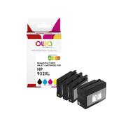 Armor - 4 Cartucce compatibili per HP 932XL-933XL - BK/C/M/Y - 6ZC71AE - 1030 pa