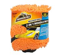 Armor All, Guanto in microfibra per lavaggio auto, set da 2, doppia superficie per eliminare sporco e insetti, progettato per una finitura rapida e senza aloni su vernice e vetro, ideale per auto e