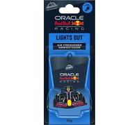 Armor All Podium Series™ Hanging Car Air Freshener - Logo, Fragranza Lights Out™, Eliminatore di odori per auto, Fino a 40 giorni di freschezza, Sviluppato in collaborazione con Oracle Red Bull Racing