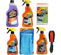 Armor All Set Auto Shampoo Esterno Detersivo Pulitore Cerchi Rimuovi Insetti