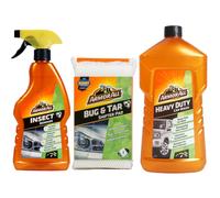 Armor All Set Shampoo Auto 1L + Rimuovi Insetti 500ml + Spugna Lavaggio Esterno