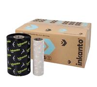 Armor AWR1 - Nastro di inchiostro a cera, 450 m x 110 mm, 10 nastri a trasferimento termico per etichette di carta opaca, alternativa a AWR470, AWR8