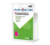 ARMOR cartuccia magenta per epson workforce wf2010w 2520nf