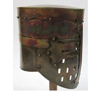 Armor Knight Crusader Templar Casco Antico Finitura ~Medievale Costume~ Casco