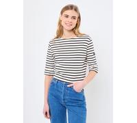 Armor Lux - Marinière ''Cancale'' Femme Bianco - Abbigliamento L Bianco