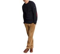 Armor Lux Pull Maglione, Nave/Vermillon H25, L Uomo