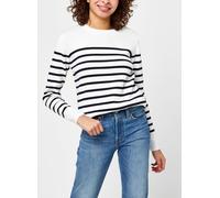 Armor Lux - Pull Marin ''Groix'' Femme Bianco - Abbigliamento M Bianco