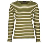 Armor Lux T-shirts a maniche lunghe MARINIERE ML in Kaki EU S
