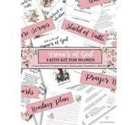 Armor of God Faith Kit: Prayer Board & Templates Book: Including Scripture Scraps, Reading Plan, Bookmarks & More | Perfect for Prayer Boards, Prayer Journals, Bible Study