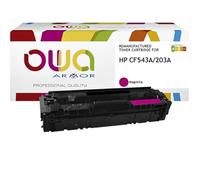 ARMOR OWA - Magenta - Tonerpatrone (Alternative zu: HP CF543A, HP 203A) - für HP Color Laserjet Pro M254dw, M254nw, MFP M280nw, MFP M281cdw, MFP M281fdn, MFP M281fdw (K181114OW) Marca