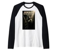 Armor Up BattleChristian Design Efesini 613 Maglia con Maniche Raglan