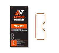 Armor Vision Pellicola protettiva ad alte prestazioni di seconda generazione, pellicola idrofobica per occhiali sportivi, protezione trasparente per la visione (50 mm (confezione da 3)