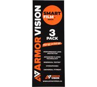 Armor Vision Smartfilm Pellicola a strappo 75mm - Confezione da 3, trasparente