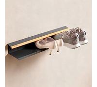 Armore Portascarpe, Scarpiera Salvaspazio, Robusta, Elegante, Facile da montare, Design moderno adatto a vari ambienti, Dimensioni 58cm x 14cm x 8cm, Ordine con stile (58 cm Grigio ardesia)