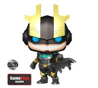 Armored All Might Funko Pop 2182 My Hero Academia GameStop Metallic