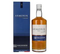 Armorik DOUBLE MATURATION Whisky Breton Single Malt 46% Vol. 0,7l in confezione