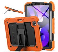 ArmourSHIELD - Custodia antiurto per Apple iPad Air 11" 4a/5a generazione (2022/2020) e iPad Pro 11" 4a/3a generazione (2022/2021), resistente e antiurto, con supporto, pellicola protettiva per lo