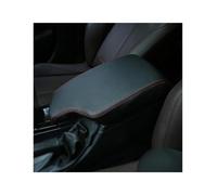 Armrest Box Per BMW F30 F31 Serie 3 2013-2019 Accessori Console Centrale Bracciolo Box Custodia Protettiva In Pelle Trim(Black Red Line,Left Hand-drive)