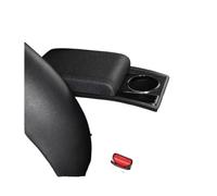 Armrest Box Per Mazda CX-3 Per Mazda 2 Sedile Bracciolo Centrale Vano Portaoggetti Con Portabicchieri Accessorio Speciale Auto(A1 Black Line)