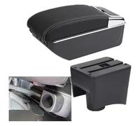 Armrest Box Per VW Per POLO Mk5 6R Per Vento 2010-2018 Bracciolo Centrale Per Auto Scatola Portaoggetti(D White Line 7usb)