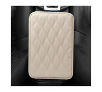 Armrest Box Tappetino Bracciolo Auto Universale Interno Per Braccioli Auto Tappetini Portaoggetti Copricuscino Antipolvere Protezione Antiscivolo Per Bracciolo(Beige)