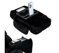 Armrest Console Pad - Car Interior Cushion with Anti Slip Fit, Provides Warmth and Scratch Protection, Perfect Auto Accessory for Drivers and Passengers During Cold Weather 14 Inch