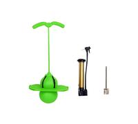 (Armrest Dual-use, Green) Pogo Bouncing Ball with Handle and Ball Pumps Jump Toy Pogo Maximum Load-Bearing 220lb Suitable for Children Adult