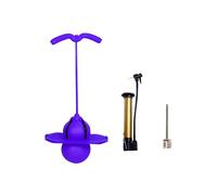(Armrest Dual-use, Purple) Pogo Bouncing Ball with Handle and Ball Pumps Jump Toy Pogo Maximum Load-Bearing 220lb Suitable for Children Adult