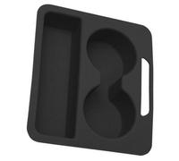 Armrest Storage Box Silicone Pad for 500 Hi4 2023-2025 Car Central Control Push Pull Box Shock Absorbing Pad Shock Absorbing Armrest Organizers