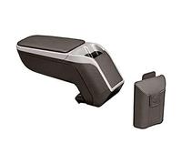 ARMSTER 2 Bracciolo specifico nero/grigio per Volkswagen Polo (2018-), con vano portaoggetti e pieghevole