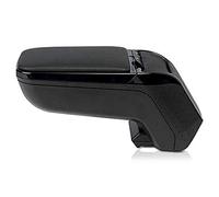 Armster Bracciolo specifico Nero per Ford Fiesta/Fusion (02-05), con vano portaoggetti e Ripiegabile