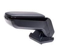 rati Armster - Bracciolo centrale per auto Renault Captur RHD 2013-2017, scomparto portaoggetti, facile da installare, massimo comfort, pieghevole, similpelle, nero