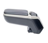 ARMSTER RATI 2 ARMREST Compatibile con Skoda ROOMSTER 2006-2015 [Vegan Leather, Gray]