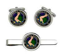 Armstrong Gemelli Scottish Clan Bare E Set Fermacravatta