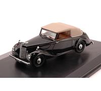 Armstrong Siddeley Hurricane Cabrio Soft Top 1946 Black 1:43 Model OXFORD