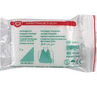 armtragetuch scialle 136 x 96 x 96 cm DELLA NOBA - Bianco (IN TNT), 100 Stück