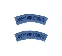 Army Air ARMA - WW2 Riproduzione titoli da spalla TOPPE DISTINTIVI