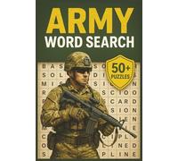 Army: Army & Military Word Search Puzzle Book | Easy-to-Read Print | 50+ Puzzles | 6x9 in, 110 Pages | Fun Gift for Veterans, Soldiers, Patriotic Holidays, Relaxation & Vacations