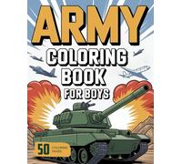 Army coloring books for boys. Military and airforce Activity & Coloring Book for kids. Tanks, Helicopters and armed forces.