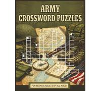 Army Crossword Puzzles: Military Branches Crossword Puzzles | For Teens and Adults of All Ages | 8.5 x 11 in. | 60 Puzzles | Large Print | Easy To Read!